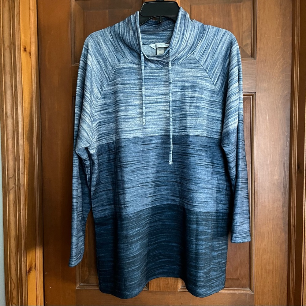 Blue Tunic Sweatshirt